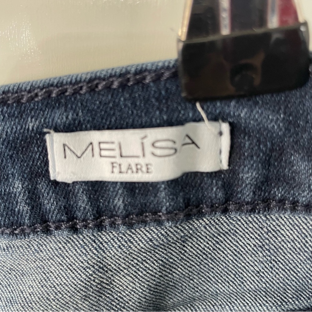 Sofia by Sofia Vergara “Melisa Flare” Dark Blue Jeans, size 16 - Picture 6 of 12